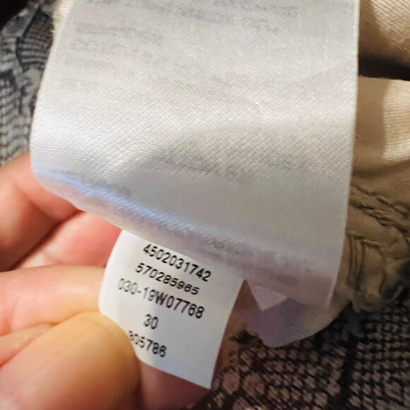 White House Black Market-Women's Snake Skin Print-High Rise Ankle Pants-Stretch - Picture 15 of 16